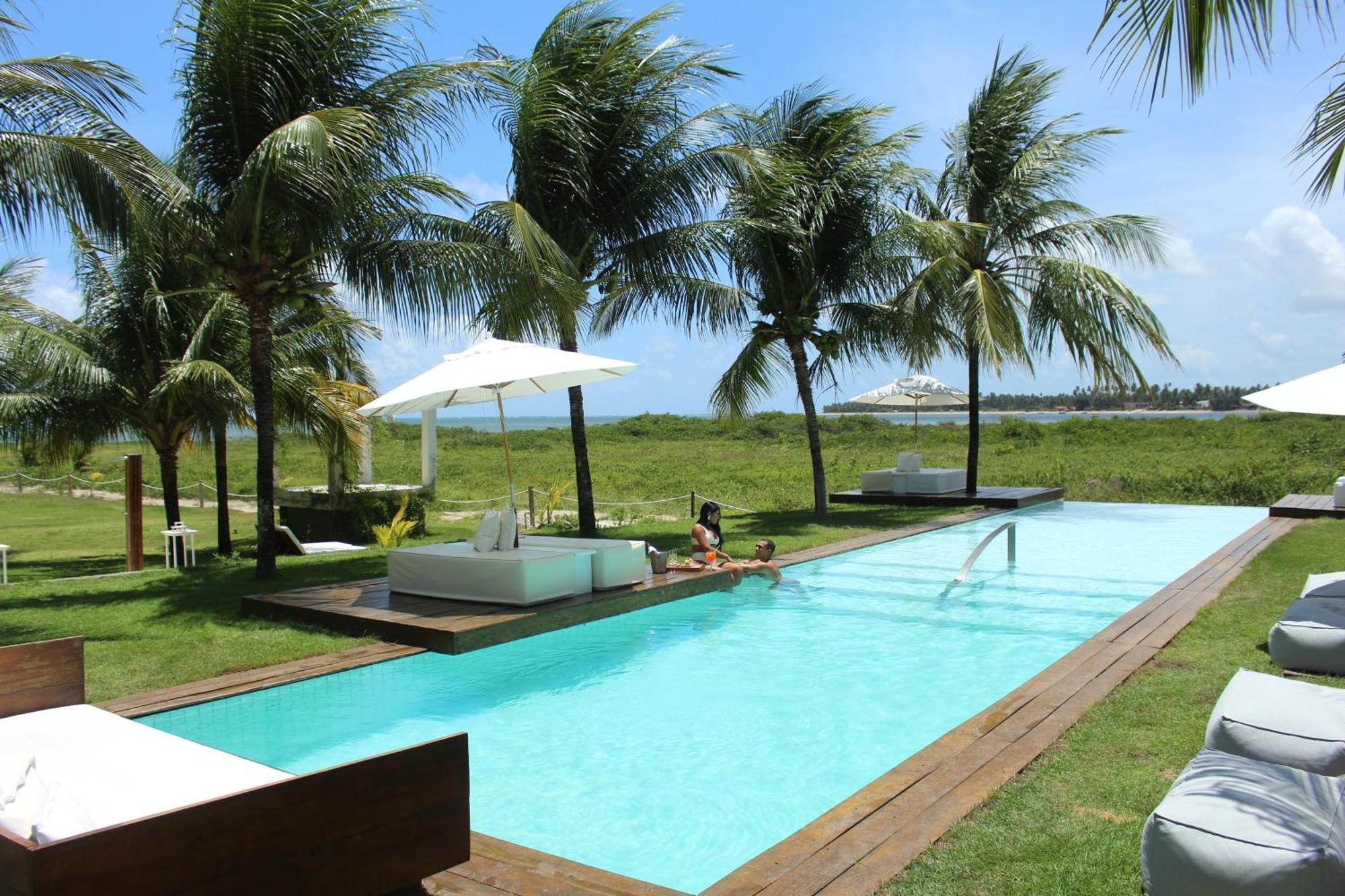 Pe Na Areia Boutique Hotel Japaratinga Esterno foto